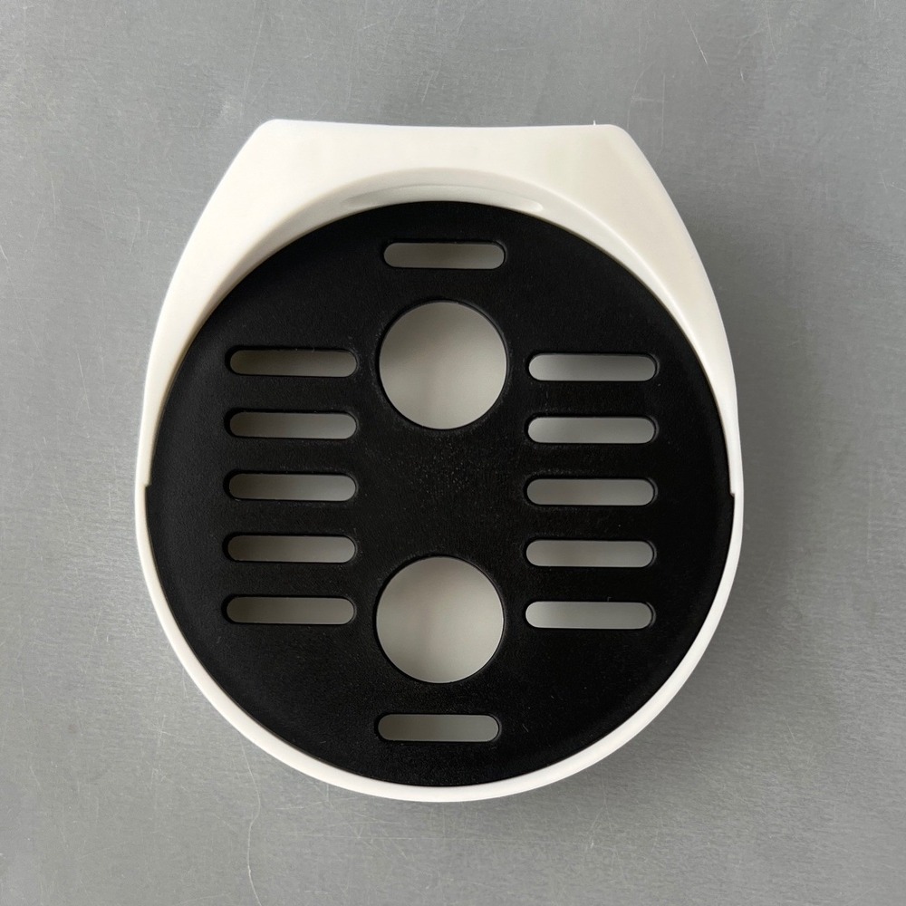 Baby Brezza Formula Pro Replacement Drip Tray and Grate FRP0046-A White Black